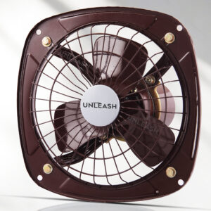 Unleash Aero 9 inch (230 MM) Metal Exhaust fan (Brown)