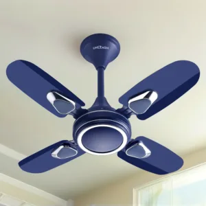 Unleash Kyren 24 Inch Ultra High Speed Ceiling Fan (Navy Blue)