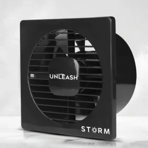 Unleash Storm 6 inch (150 MM) Exhaust Fan (Black)
