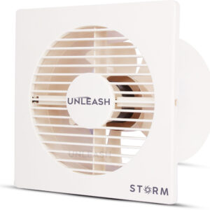 Unleash Storm 8 inch (200 MM) Exhaust Fan (White)