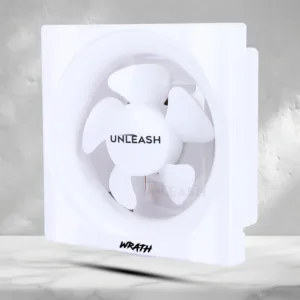 Wrath 8 inch/200 MM Kitchen Bathroom Ventilation Fan (White)