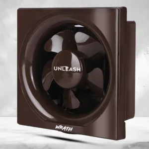 Wrath 8 inch/200 MM Kitchen Bathroom Ventilation Fan (Brown)